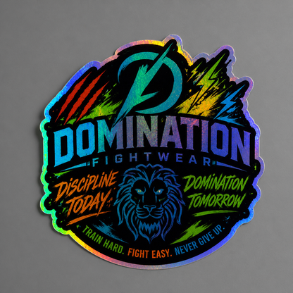Domination Fightwear Sticker Pack – 4 Stickers